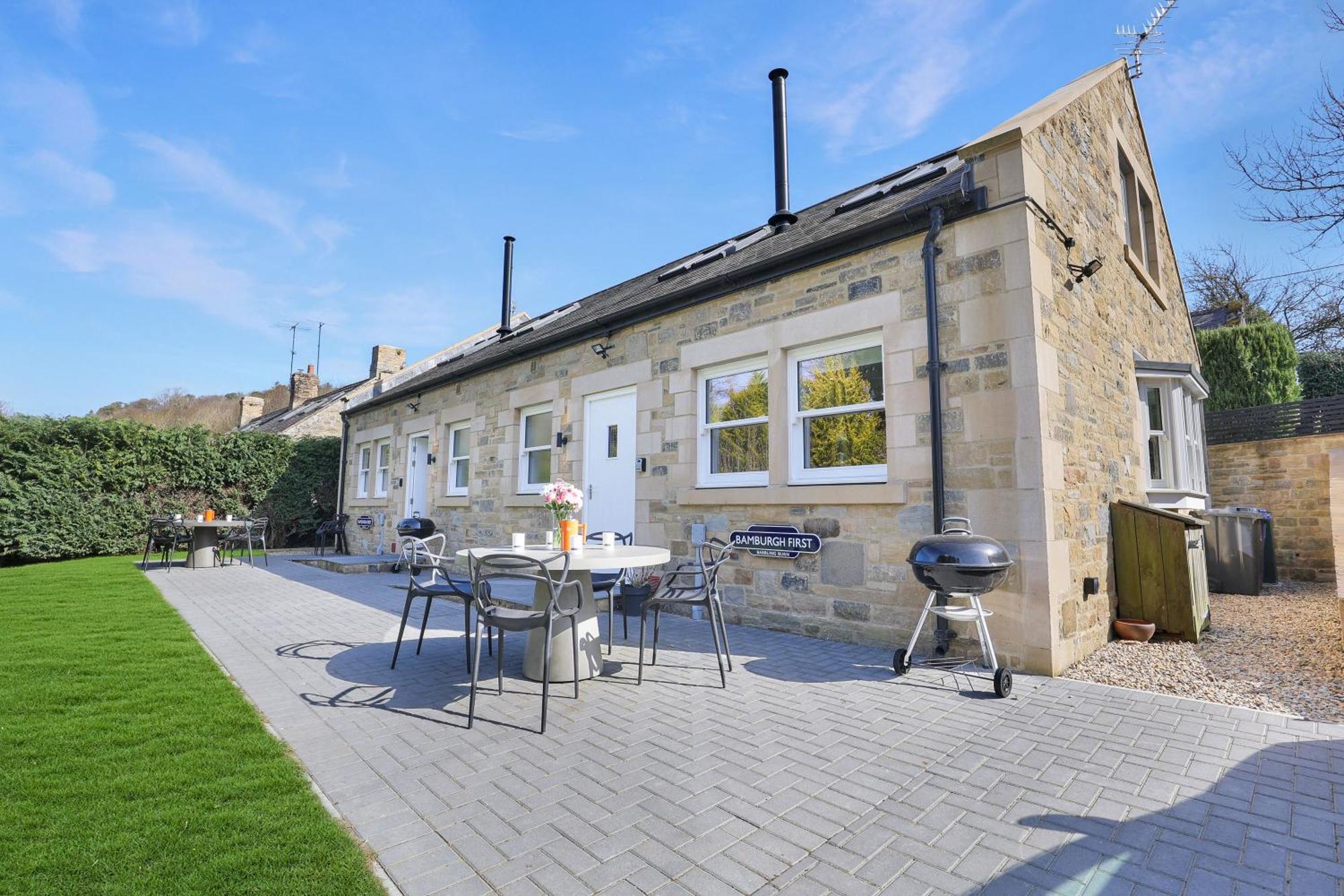 Babbling Burn Cottage - North East Escapes بامبورغ المظهر الخارجي الصورة